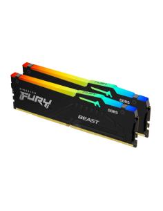 MEMORIA KINGSTON 16GB KIT2 6000MT/S DDR5 CL30  FURY BEAST RGB EXPO - KF560C30BBEAK2-16