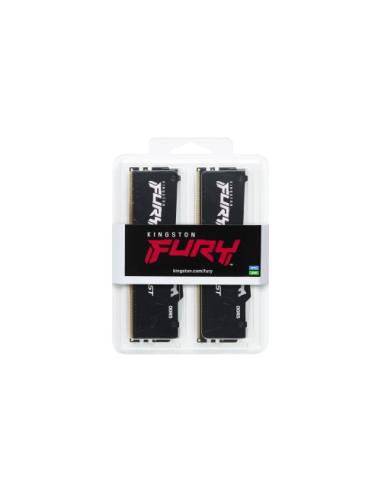 MEMORIA KINGSTON 16GB KIT2 6000MT/S DDR5 CL30  FURY BEAST RGB EXPO - KF560C30BBEAK2-16