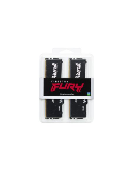 MEMORIA KINGSTON 16GB KIT2 6000MT/S DDR5 CL30  FURY BEAST RGB EXPO - KF560C30BBEAK2-16