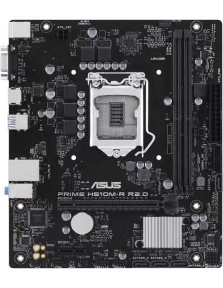 PLACA ASUS PRIME H510M-R-SI R2.0 (BULK),INTEL,1200,H510,2DDR4,64GB,VGA+DVI+HDMI,GBLAN,4SATA3,3USB3.2,MATX