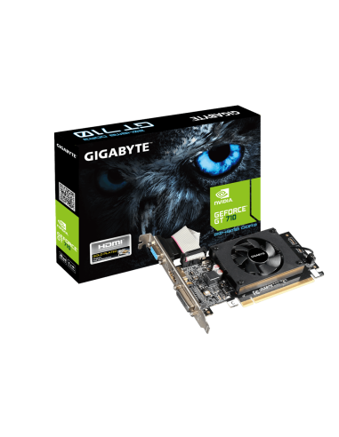 TARJETA GRAFICA PCI-EX NVIDIA GIGABYTE GT710 2GB DDR3