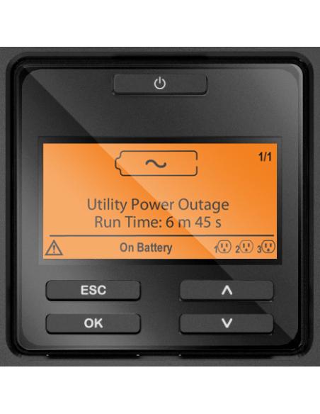 APC Smart-UPS On-Line sistema de alimentación ininterrumpida (UPS) Doble conversión (en línea) 2,2 kVA 1980 W 10 salidas AC