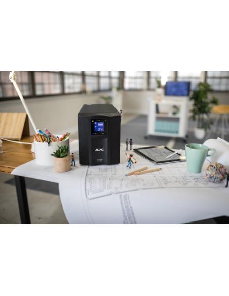 APC SMC1500IC sistema de alimentación ininterrumpida (UPS) Línea interactiva 1,5 kVA 900 W 8 salidas AC