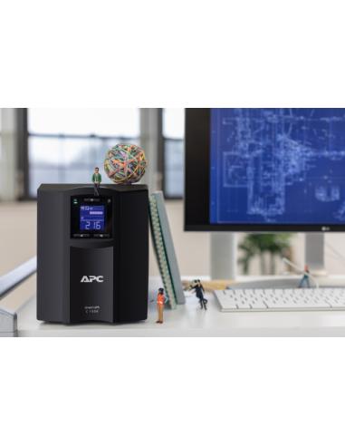 APC SMC1500IC sistema de alimentación ininterrumpida (UPS) Línea interactiva 1,5 kVA 900 W 8 salidas AC