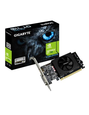 VGA PCI-EX NVIDIA GIGABYTE GT710 2GB DDR5 HDMIDVI-D LOW PROFILE
