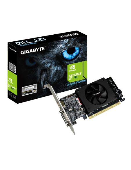 VGA PCI-EX NVIDIA GIGABYTE GT710 2GB DDR5 HDMIDVI-D LOW PROFILE