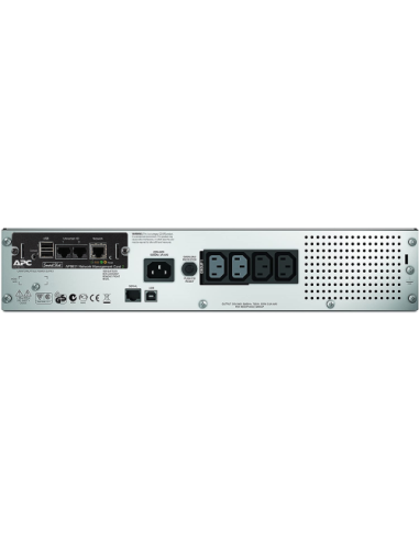 APC Smart-UPS 750VA sistema de alimentación ininterrumpida (UPS) Línea interactiva 0,75 kVA 500 W 4 salidas AC