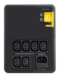 APC Easy UPS sistema de alimentación ininterrumpida (UPS) Línea interactiva 1,2 kVA 650 W 6 salidas AC 2