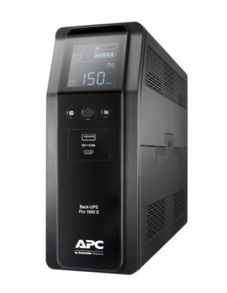 APC BR1600SI sistema de alimentación ininterrumpida (UPS) Línea interactiva 1,6 kVA 960 W 8 salidas AC