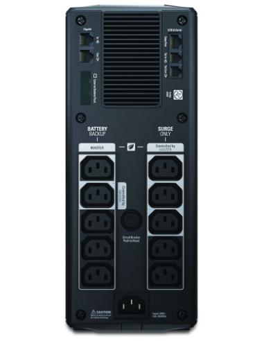 APC Back-UPS Pro sistema de alimentación ininterrumpida (UPS) Línea interactiva 1,5 kVA 865 W 10 salidas AC