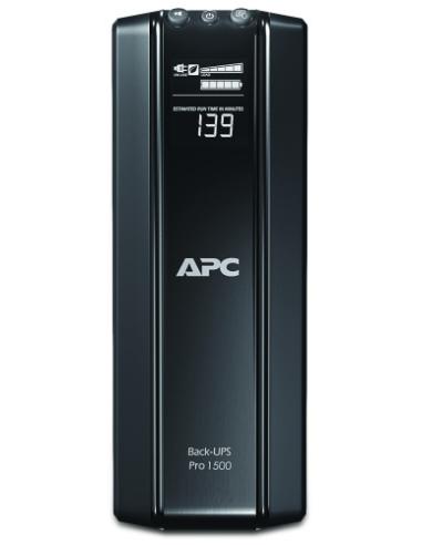 APC Back-UPS Pro sistema de alimentación ininterrumpida (UPS) Línea interactiva 1,5 kVA 865 W 10 salidas AC