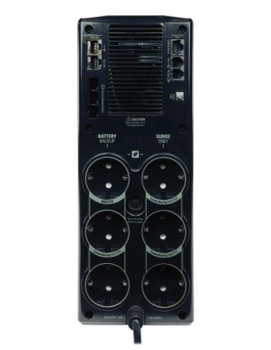 APC Back-UPS Pro sistema de alimentación ininterrumpida (UPS) Línea interactiva 1,5 kVA 865 W 6 salidas AC