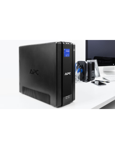 APC Back-UPS Pro sistema de alimentación ininterrumpida (UPS) Línea interactiva 1,5 kVA 865 W 6 salidas AC