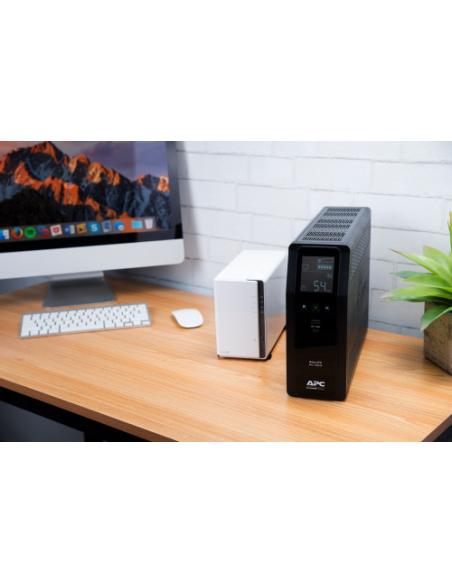 APC BACK UPS PRO BR 1200VA sistema de alimentación ininterrumpida (UPS) Línea interactiva 1,2 kVA 720 W 8 salidas AC