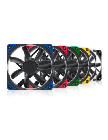 NOCTUA VENTILADOR CAJA NF-S12A PWM CHROMAX.BLACK.SWAP, NF-S12A PWM CH.BK.S, 120MM, 120X120X25MM, 12V, 1200RPM/300RPM, 17,8 DB(A)