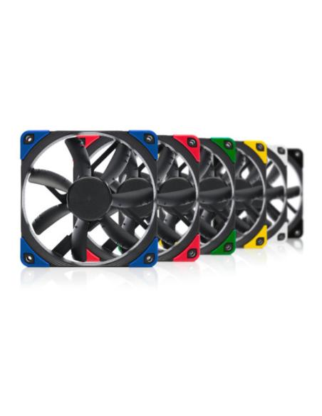 NOCTUA VENTILADOR CAJA NF-S12A PWM CHROMAX.BLACK.SWAP, NF-S12A PWM CH.BK.S, 120MM, 120X120X25MM, 12V, 1200RPM/300RPM, 17,8 DB(A)