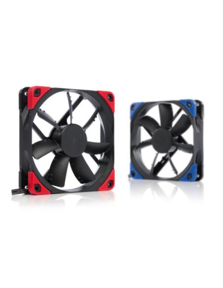 NOCTUA VENTILADOR CAJA NF-S12A PWM CHROMAX.BLACK.SWAP, NF-S12A PWM CH.BK.S, 120MM, 120X120X25MM, 12V, 1200RPM/300RPM, 17,8 DB(A)