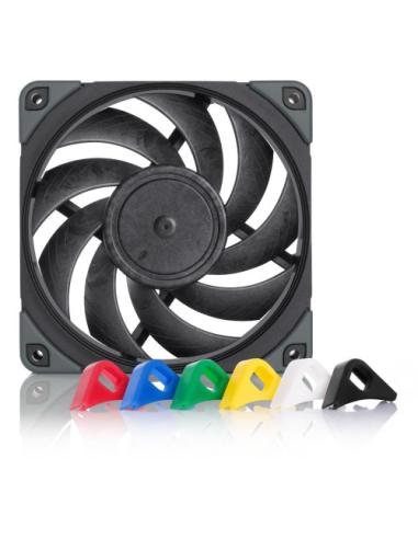 NOCTUA VENTILADOR CAJA NF-A12X25 PWM CHROMAX.BLACK.SWAP, 120MM, 120X120X25MM, 12V, 1200RPM/450RPM, 22,6 DB(A), 102,1 M3/H, 2,34 