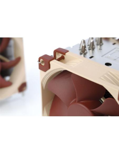 NOCTUA COOLER CPU NH-U9 TR4-SP3 , 92MM FAN, 2X 92X92X25MM, 2000RPM/1550RPM/400RPM, 22,8 DB(A), 78,9 M3/H, 4 PINES, AMD STRX4, SW