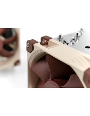 NOCTUA COOLER CPU NH-U9S 5 HEATPIPES, TOWER, 92MM FAN, 92X92X25, 12V, 2000RPM/1550RPM/400RPM, 22,8 DB(A), 78,9 M3/H, 4 PINES, LG