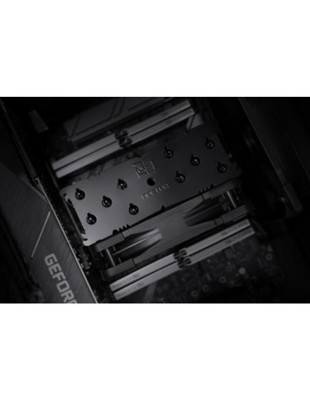 NOCTUA COOLER CPU NH-U12S CHROMAX.BLACK, 5 HEATPIPES TOWER, 1X NF-F12, INTEL LGA1851, LGA1700, LGA1200, LGA1151, AMD AM5, AM4