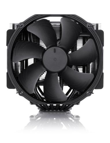 NOCTUA COOLER CPU NH-D15 CHROMAX.BLACK [NH-D15 CH.BK], 6 HEATPIPES DUAL TOWER, 2X NF-A15 140MM FAN PWM, INTEL LGA1851, LGA1700, 