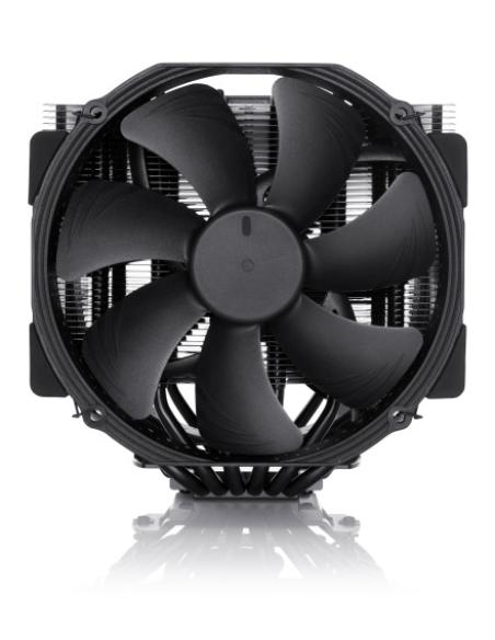NOCTUA COOLER CPU NH-D15 CHROMAX.BLACK [NH-D15 CH.BK], 6 HEATPIPES DUAL TOWER, 2X NF-A15 140MM FAN PWM, INTEL LGA1851, LGA1700, 