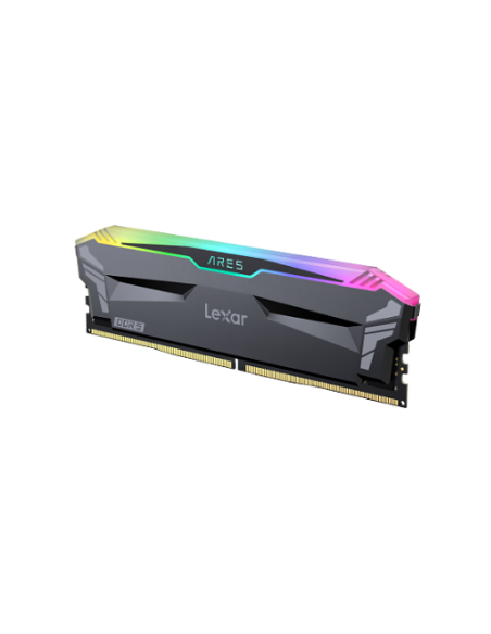 LEXAR MEMORIA ARES DDR5 32GB (2X16GB) 6800 CL34 1.4V HEATSINK RGB DUAL PACK BLACK LD5U16G68C34LA-RGD