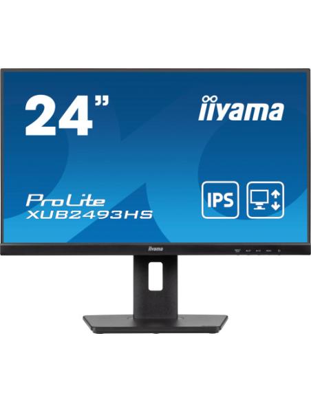 MONITOR IIYAMA 24" , IPS, FHD, 75HZ, 4MS, HDMI, DISPLAYPORT, ALTAVOCES, REG ALT/INCL, 100HZ