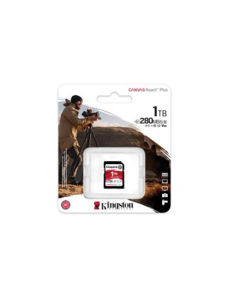 Kingston Technology Canvas React Plus 1 TB SDXC UHS-II Clase 10