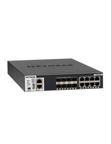 NETGEAR M4300-8X8F Gestionado L3 10G Ethernet (100/1000/10000) 1U Negro