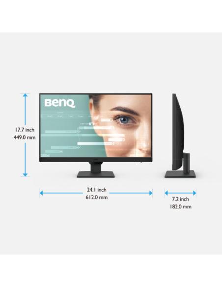 MONITOR BENQ GW2790 (9H.LLTLJ.LBE) ) 27” IPS, FHD, 100HZ, 99% SRGB, 1300:1, 2X HDMI 1X DP, ALTAVOCES, VESA, EYE CARE.
