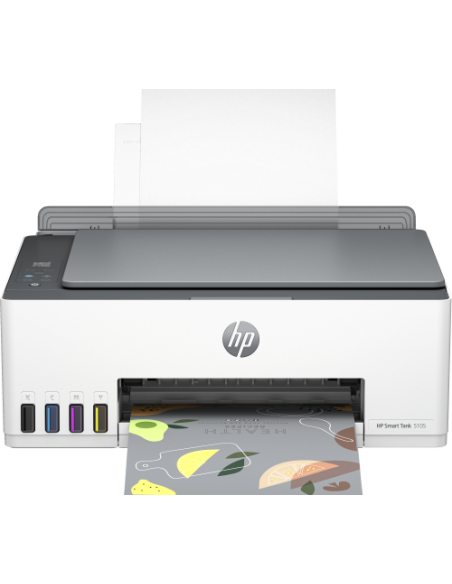 HP Smart Tank Impresora multifunción 5105, Color, Impresora para Home y Home Office, Impresión, copia, escáner, Conexión inalámb