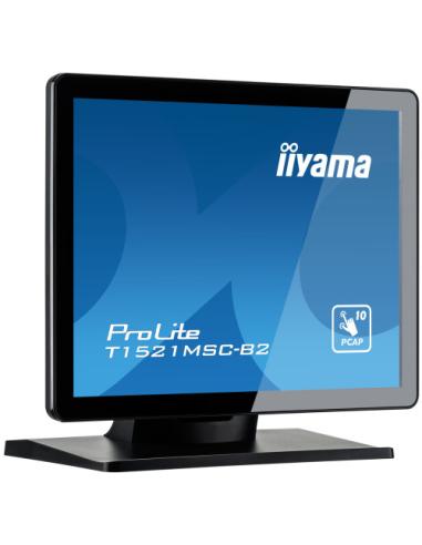 MONITOR IIYAMA 15" PCAP BEZEL FREE FRONT, 10P TOUCH, 1024X768, SPEAKERS, VGA, HDMI, 325CD/M², USB INTERFACE, EXTERNAL POWER ADAP