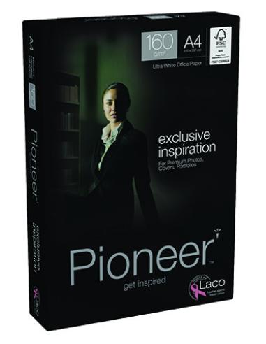 PAQUETE 250H PAPEL EXCLUSIVE PREMIUM 160GR A4 PIONEER CIE 169 PNR1600004