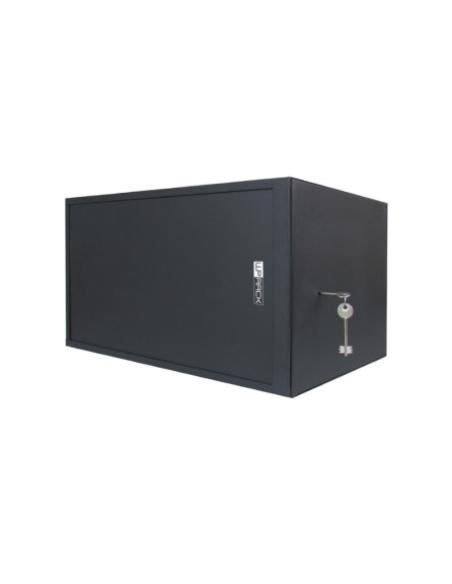 WP WALL MOUNT RACK 19" RWS SERIES 6U WXDXH: 560X400X400 MM, BLACK RAL 9005
