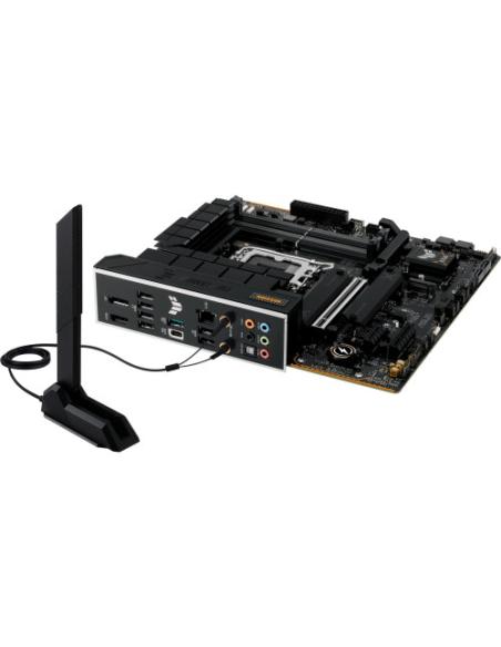 PLACA ASUS TUF GAMING B760M-PLUS WIFI II,INTEL,1700,B760,4DDR5,128GB,HDMI+DP,4SATA+2M.2,5USB3.2+1USB-C,2.5GB+WIFI+BT5.2,MATX