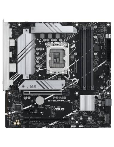 PLACA ASUS PRIME B760M-PLUS,INTEL,1700,B760,4DDR5,128GB,HDMI+DP,4SATA+2M.2,5USB 3.2+1USB-C,2.5GB,MATX