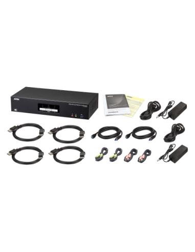 ATEN CS1942ATC interruptor KVM Negro
