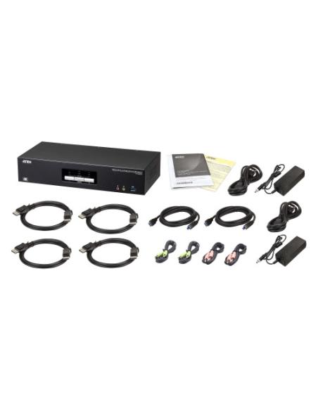 ATEN CS1942ATC interruptor KVM Negro