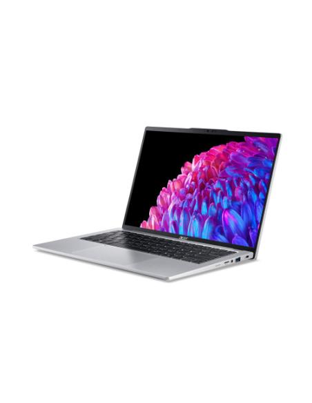 Acer Swift SFG14-73-720G Intel Core Ultra 7 155H Portátil 35,6 cm (14") 2.8K 16 GB LPDDR5x-SDRAM 512 GB SSD Wi-Fi 6 (802.11ax) W
