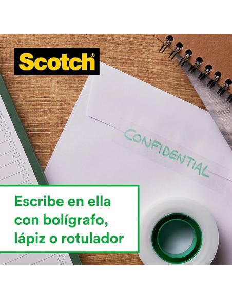 ROLLO CINTA INVISIBLE 19MM X 7,5M MAGICCON DISPENSADOR 8-1975D SCOTH 7100086322