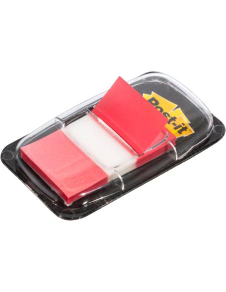 PACK 2 DISPENSADORES X 50 MARCADORES INDEX 25,4X43,2MM COLORES ROJO/AMARILLO 680-RY2 POST-IT 7000052571