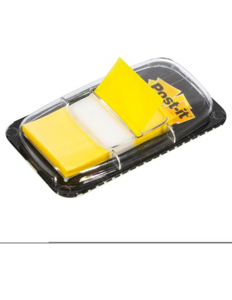 PACK 2 DISPENSADORES X 50 MARCADORES INDEX 25,4X43,2MM COLORES ROJO/AMARILLO 680-RY2 POST-IT 7000052571