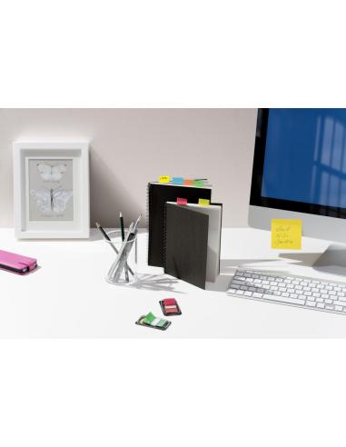 PACK 2 DISPENSADORES X 50 MARCADORES INDEX 25,4X43,2MM COLORES AZUL/VERDE 680-GB2 POST-IT 7000052570