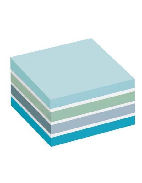 CUBO 450 HOJAS NOTAS ADHESIVAS 76X76MM COLORES SURTIDOS AZULES 2028-B POST-IT 7100172385