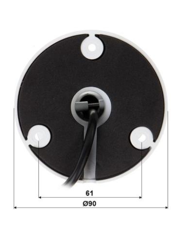 (DH-HAC-HFW1200RP-Z-2712-S6) DAHUA CÁMARA HÍBRIDA BULLET HDCVI 2MP ESTÁNDAR PLASTICO PAL VARIFOCAL IR 80M 2.7-12MM