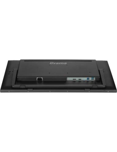 MONITOR IIYAMA 27" IPS BONDED PCAP 10P TOUCH, 1920X1080, FLAT BEZEL FREE GLASS FRONT, HDMI, DISPLAYPORT, 360CD/M², USB HUB 2X 3.