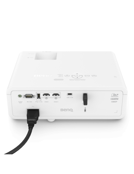 BenQ LH650 videoproyector Proyector de alcance estándar 4000 lúmenes ANSI DLP 1080p (1920x1080) 3D Negro, Blanco