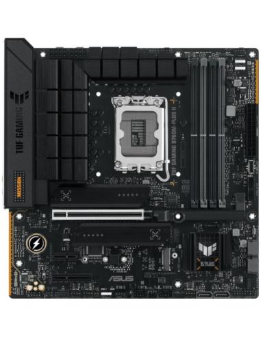 PLACA ASUS TUF GAMING B760M-PLUS II,INTEL,1700,B760,4DDR5,128GB,HDMI+DP,4SATA+2M.2,5USB 3.2+1USB-C,2.5GB,MATX